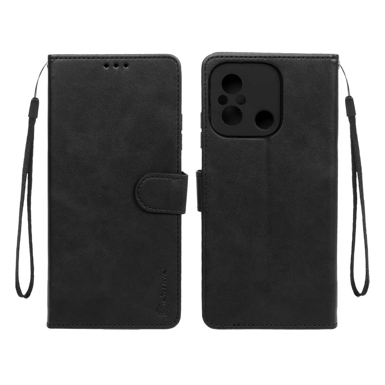 کیف موبایل مگنتی Nillkin مدل Xiaomi Redmi 12C / Redmi 11A / Poco C55 - مشکی